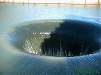World & Travel: Monticello dam, largest drain hole