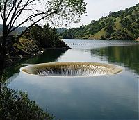 World & Travel: Monticello dam, largest drain hole