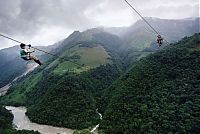 TopRq.com search results: Old pulley system over the abyss, Rio Negro, Colombia