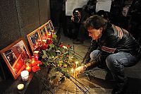 World & Travel: Remembrances of underground attacks, Moscow, Russia