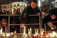 World & Travel: Remembrances of underground attacks, Moscow, Russia