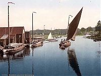 History: Color photographs of old England, United Kingdom