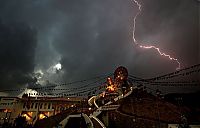 World & Travel: TOPSHOTS-NEPAL-WEATHER-LIGHTNING