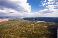 World & Travel: Views of Moscow region from tower, Russia