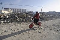 Earthquake in Yushu county, Qinghai, China