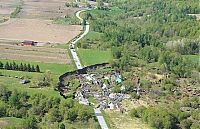 World & Travel: Landslide swallowed a home in St. Jude, Quebec, Canada