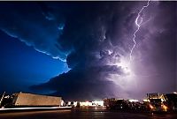 storms, lightnings and tornadoes