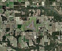 Interesting places on Google Earth