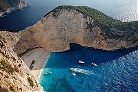 TopRq.com search results: Shipwreck Cove, Navagio Beach on Zakynthos Island, Greece