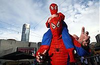 TopRq.com search results: Super hero world record attempt, Federation Square in Melbourne, Australia