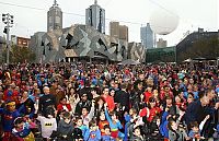 TopRq.com search results: Super hero world record attempt, Federation Square in Melbourne, Australia