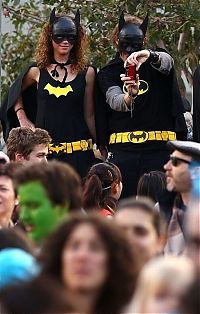 World & Travel: Super hero world record attempt, Federation Square in Melbourne, Australia