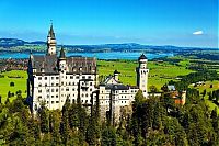 World & Travel: Neuschwanstein Castle, Hohenschwangau, Bavaria, Germany