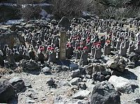 TopRq.com search results: Jizo statues near volcano, Japan