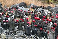 TopRq.com search results: Jizo statues near volcano, Japan