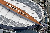 World & Travel: Bird's-eye view of Los Angeles, United States