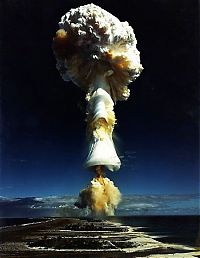 photo of nuclear explosion