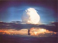 World & Travel: photo of nuclear explosion