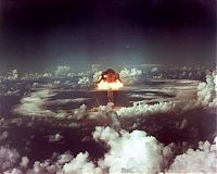 World & Travel: photo of nuclear explosion