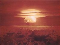 World & Travel: photo of nuclear explosion