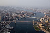 World & Travel: Bird's-eye view of New York City, United States
