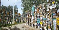 World & Travel: Sign Post Forrest, Watson Lake, Yukon, Alaska, United States