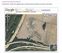 Interesting places on Google Earth