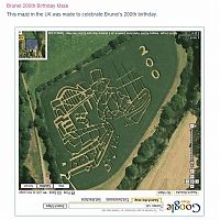 Interesting places on Google Earth