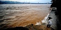 World & Travel: Three Gorges Dam control test, Yangtze River, Sandouping, China