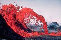 World & Travel: Kilauea volcano. Hawaiian Islands, United States