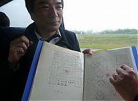 TopRq.com search results: Original sketches of Pac-Man drawings by Toru Iwatani