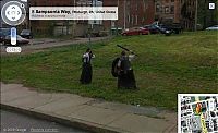 google street view photo bombs