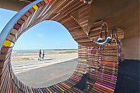 World & Travel: Longest bench, Littlehampton, United Kingdom