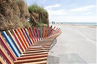 World & Travel: Longest bench, Littlehampton, United Kingdom