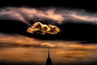 World & Travel: colorful clouds formation