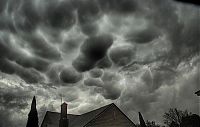 World & Travel: colorful clouds formation