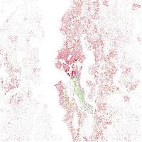 World & Travel: Race and ethnicity of US cities by Eric Fischer