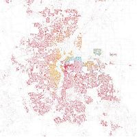 TopRq.com search results: Race and ethnicity of US cities by Eric Fischer