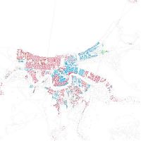 TopRq.com search results: Race and ethnicity of US cities by Eric Fischer