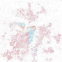 TopRq.com search results: Race and ethnicity of US cities by Eric Fischer