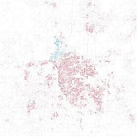 TopRq.com search results: Race and ethnicity of US cities by Eric Fischer