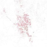 World & Travel: Race and ethnicity of US cities by Eric Fischer