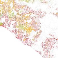 World & Travel: Race and ethnicity of US cities by Eric Fischer