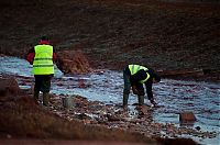 World & Travel: Red sludge alumina factory reservoir pollutes villages, Hungary