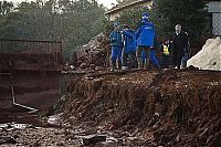 World & Travel: Red sludge alumina factory reservoir pollutes villages, Hungary