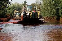 TopRq.com search results: Red sludge alumina factory reservoir pollutes villages, Hungary