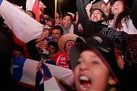 People & Humanity: All 33 miners rescued, 2010 Copiapó mining accident, Chile