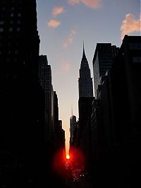 Manhattanhenge, Manhattan Solstice, New York City, United States
