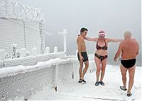 World & Travel: Winter swimming, Krasnoyarsk, Siberia