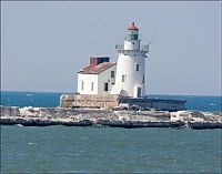 TopRq.com search results: Frozen lighthouse, Lake Erie, North America